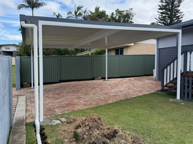 A Dam Good Patios freestanding outdoor living structure