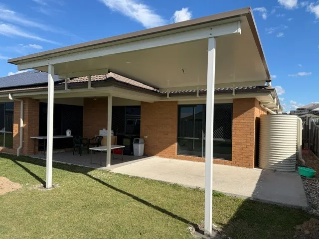 A completed Dam Good Patios outdoor build in South East Queensland